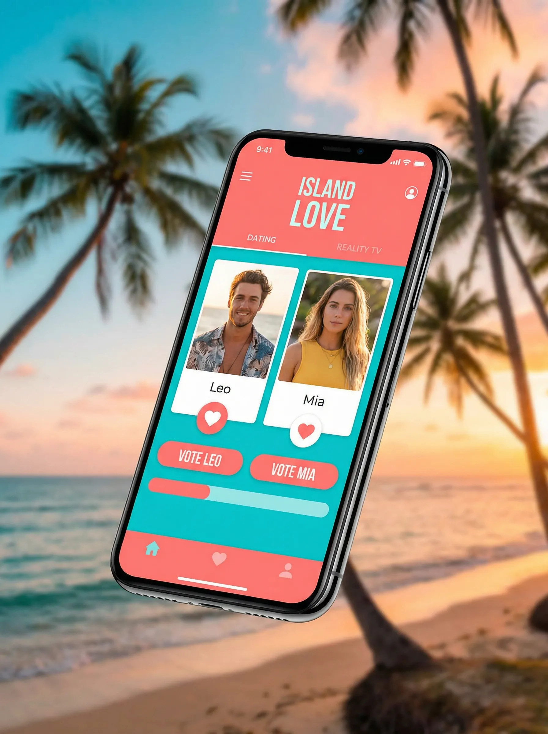 爱情岛 APP界面展示